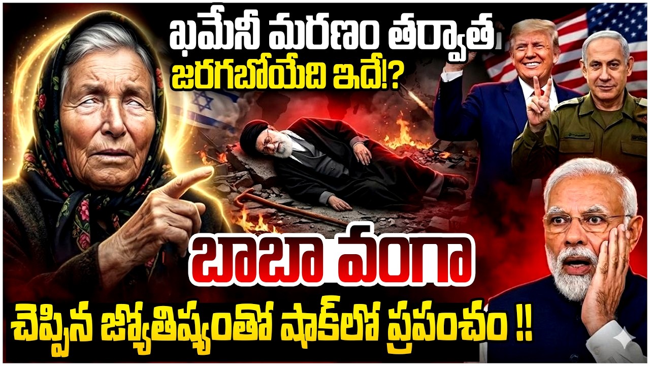 ప్రపంచాన్నే షేక్ చేస్తున్న వంగా జ్యోతిష్యం !! | Baba Vanga Prediction On Israel And Iran War