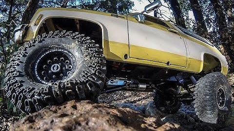 Testing the GCM LRT2 T case on the RC4wd K5 Chevy Blazer