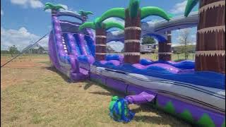 22ft Purple Crush Dual Lane   Slip 'n Slide