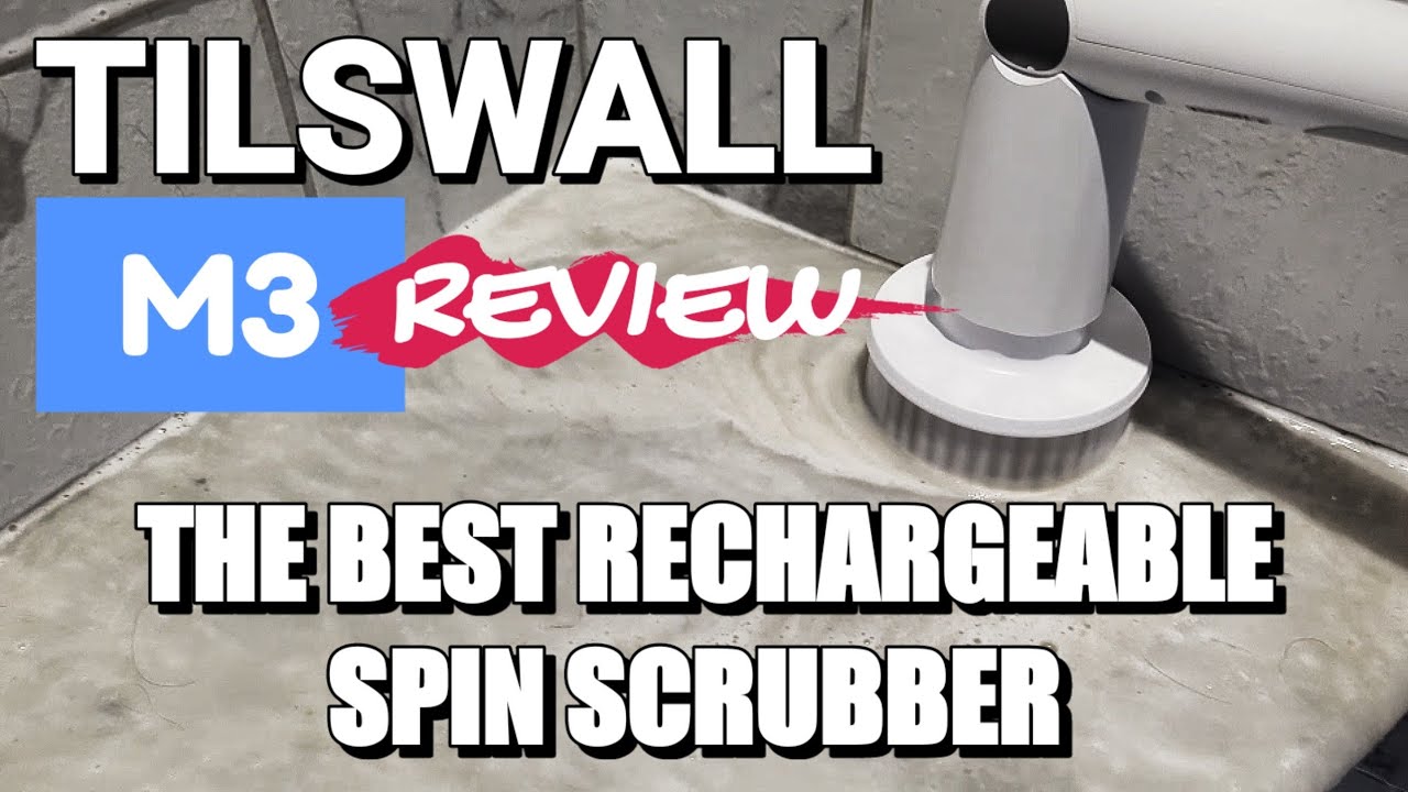 Tilswall Electric Spin Scrubber Review - no more down on your