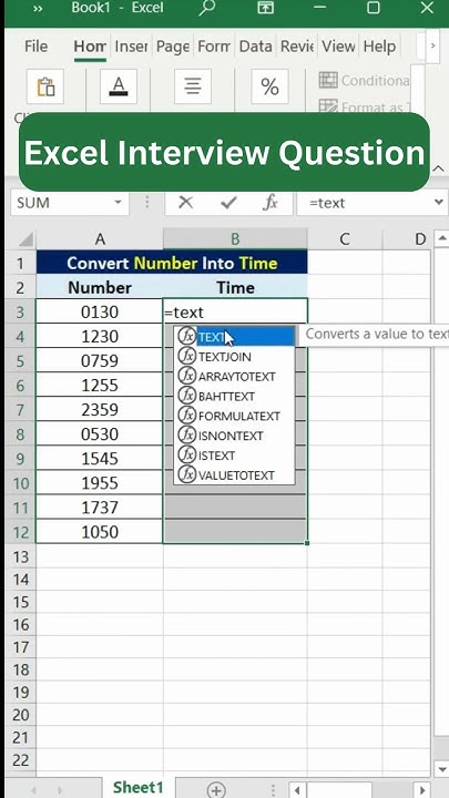 How To Convert Number Into Time #shorts - YouTube