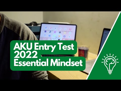 The Mindset Essential for AKU Entry Test 2022 | Aga Khan University Admission Guide 2022 | MBBS