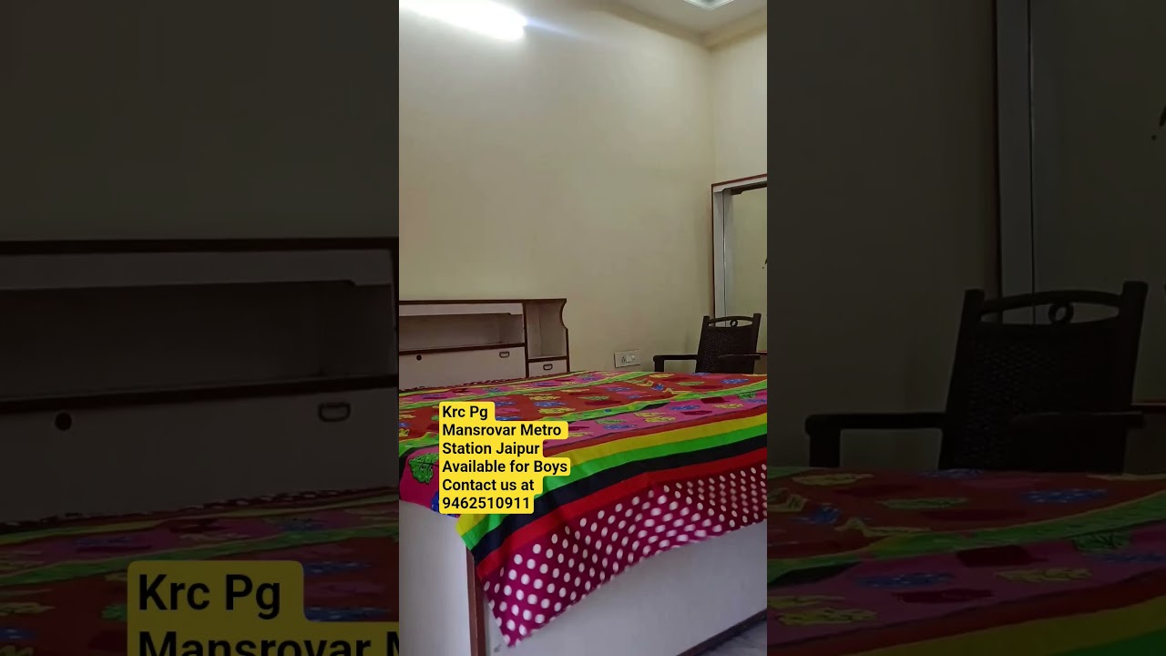 Best Boys PG in Mansrovar Metro Station Jaipur