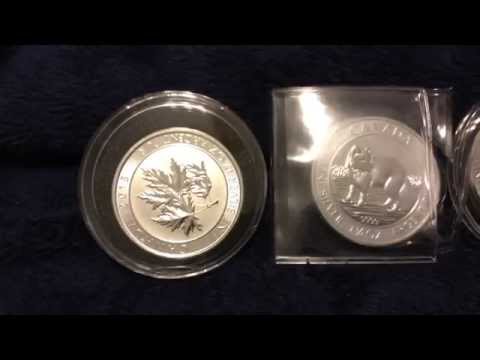 2015 Canadian Maple Leaves 1.5 Oz  Silver Coin Unpackaging