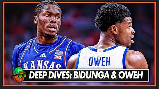 DEEP DIVES: Kansas Jayhawks big man Flory Bidunga & Kentucky Wildcats guard Otega Oweh