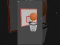 How I Made a Basketball Hook Net in Blender 🔥 #shorts #blender3d