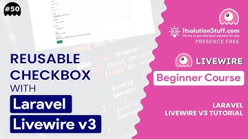 Reusable Checkbox with Laravel Livewire 3 | EP 50
