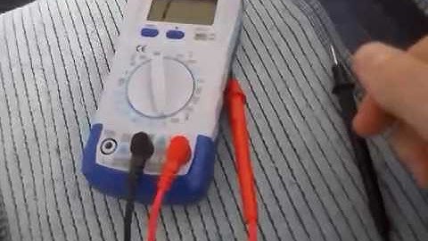 A830L multimeter - sound is not working