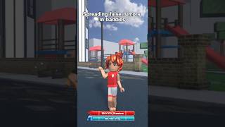 Spreading false rumors in baddies! #roblox #viral “this is one of my drafts I wanted to post!”