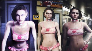 Resident Evil 3 Jill Daddy Love costume mod 4K