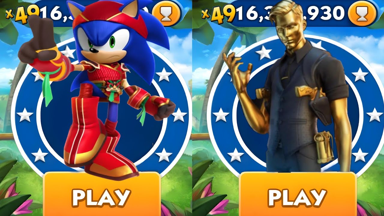 Sonic Dash - Dragonfire Sonic vs Agent Dash vs All Bosses Zazz Eggman ...