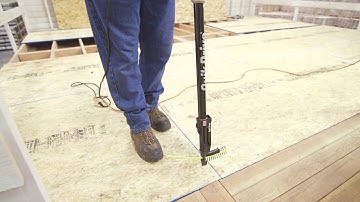 Quik Drive for Subfloor Fastening