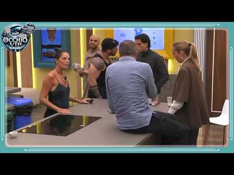 Video Tensione al Grande Fratello Vip Scontro tra Moreno Morello e Guendalina Tavassi
