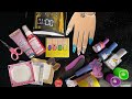 Paper nails // make at home // paper crafts