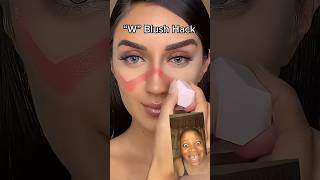 W blush tutorial hack for beginners #beautyhack