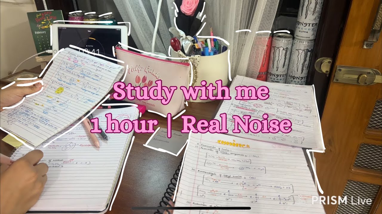 Study live with me!