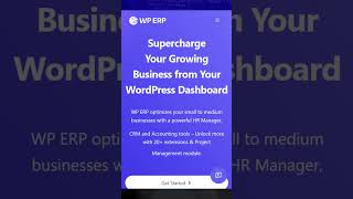 Features of free WordPress WP ERP plugin #wordpress