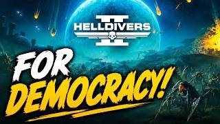 Four Idiots Fight for Democracy! | Helldivers 2