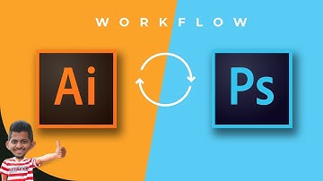 workflow of Photoshop  and  Illustrator | Photoshop Tutorial  | Photoshop Vibes