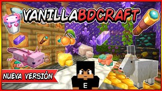 🔥TEXTURA VanillaBDcraft 32x 64x 128x 256x para MINECRAFT 1.18 - 1.19 Nueva Versión Caves And Cliffs