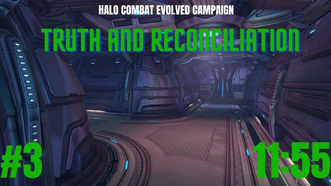 Halo Combat Evolved Truth And Reconciliation Easy Speedrun 1155 