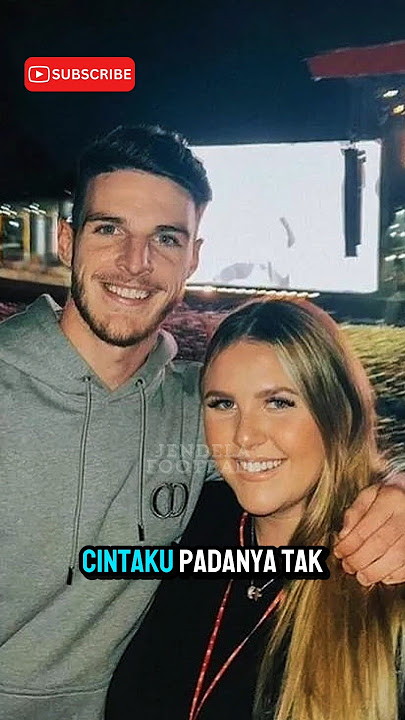 Dorongan BESAR Declan rice kepada istrinya🥰. #declanrice #football #sepakbola #shorts #trending