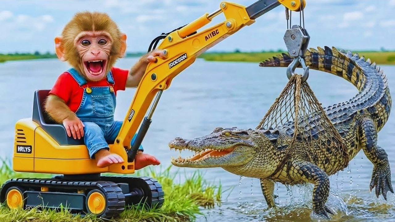 Muspy Pumpkin Harvest Turns CHAOTIC When a Baby Cow Is Trapped—His Genius Rescue SHOCKS All!