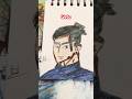 How to make a drawing of Geto ##shortsvideo