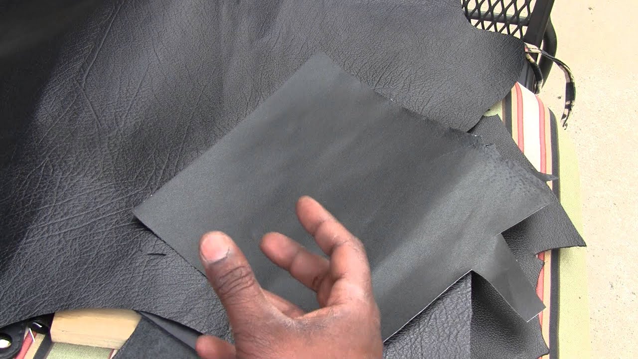 Black Leather Thin Lining samples YouTube