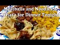Meatballs and Noodles in the Ninja Foodi | What's for Dinner Tonight? | You Can Make in Instant Pot