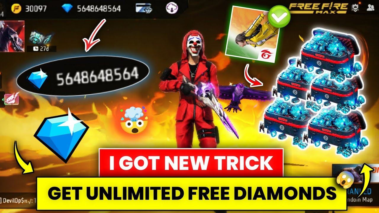 Qlan Diamond App How To Get Free Diamonds In Free Fire Free Fire Free Diamond Free