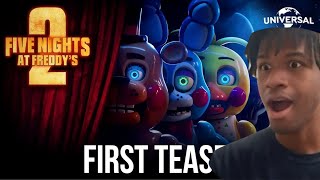 REACTION TO THE NEW FIVE NIGHTS AT FREDDYS 2(I koW I’m LaTe)