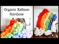 Organic Balloon Garland Rainbow | How To | Tutorial