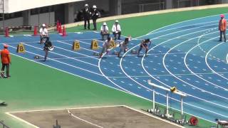 20160507 東京選手権 男子100m 予選3組
