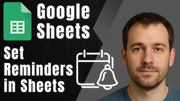 How to Set a Reminder in Google Sheets (2025 Notification & Alert Guide)