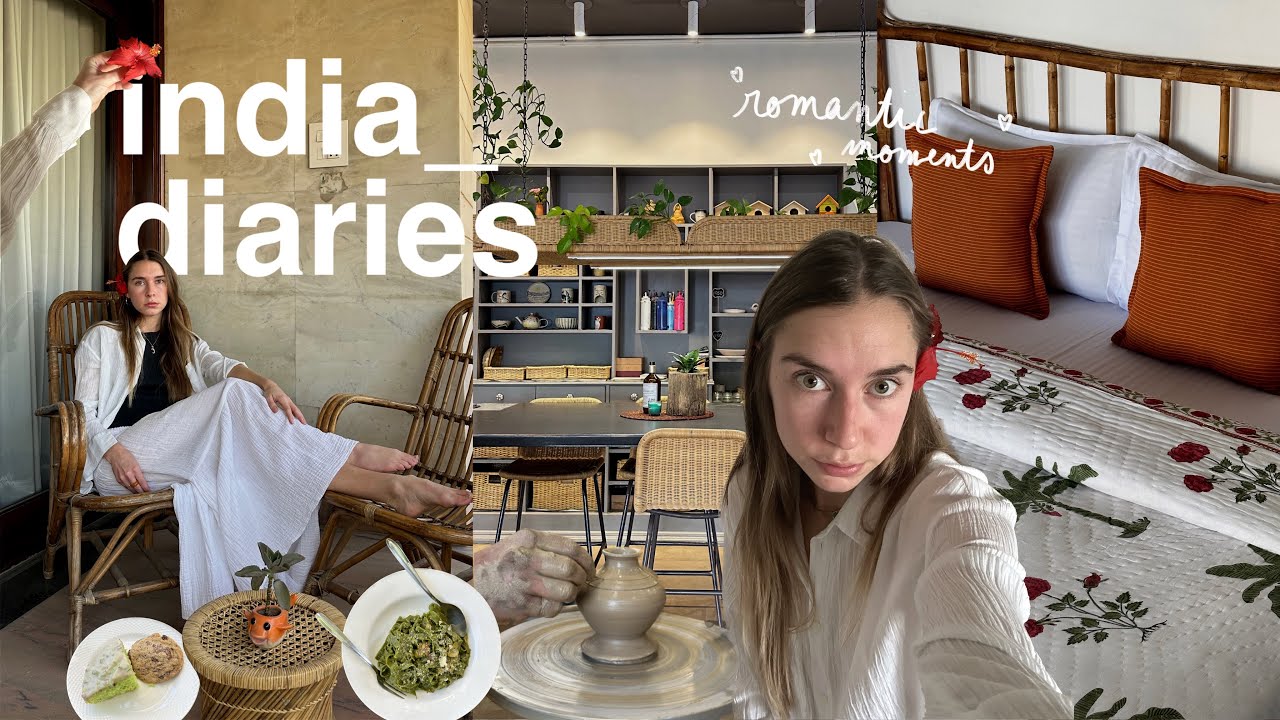 pottery & romantic moments in India 💌 (slow down) | india diaries