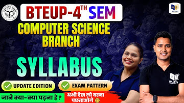 Up Polytechnic 4th Semester Computer Science Syllabus OUT! | Full Discussion & Exam Guide