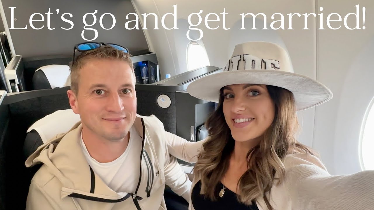 Travelling to Las Vegas BA business class & Paris hotel LV check in 🇺🇸 || Day 1 Wedding Vlog