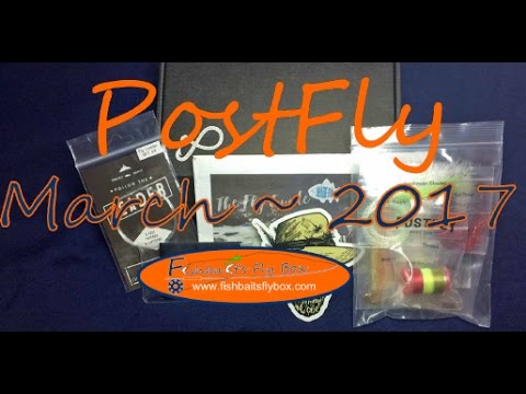 Mystery Tackle Box X Postfly Trout Fly Fishing Kit