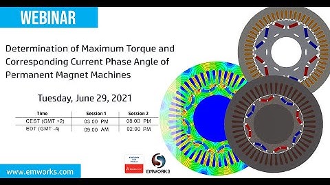 [Preview] - Determination of Maximum Torque and Corresponding Current Phase Angle of PM Machines