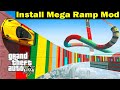 How to install Mega Ramp mod in GTA 5 in Hindi | Mega Ramp on GTA 5