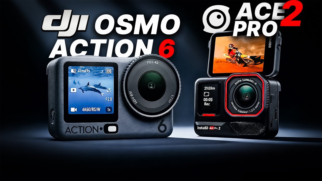DJI Osmo Action 6 vs Insta360 Ace Pro 2 - Action Cam King of 2026 ...