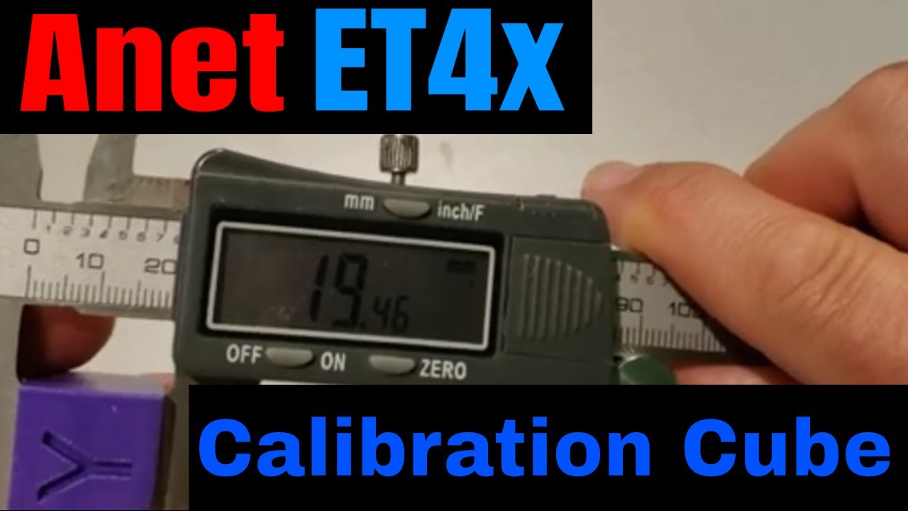 Anet ET4x Stress Test 4 | The Calibration Cube