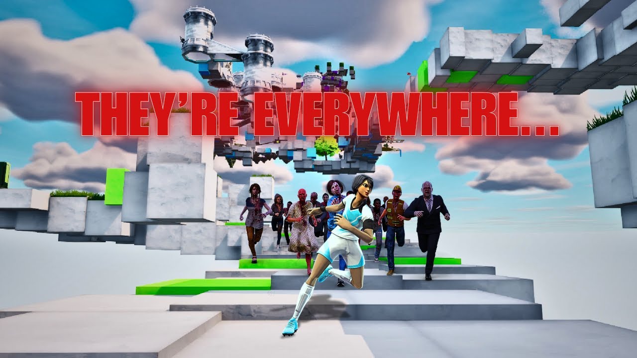 Too Many ZOMBIES... | Fortnite Zombie Escape