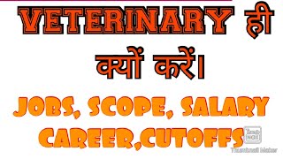 VETERINARY SCOPE,JOBS,CAREER AND SALARY, VETERINARY LAST ROUND AND TOP COLLEGES CUTOFFS,