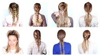 DIY HAIRSTYLES    || easy hairstyles || quick hairstyles || cool hairstyles ||