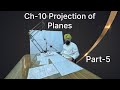Ch-10 part 5 Projection of Planes Lemniscate) | Diagram Making in GstarCAD Classic (Laptop Tutorial)