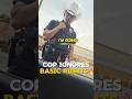 Officer crossed the line violating basic constitutional rights 🔥