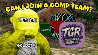 Can I Join A Gorilla Tag Comp Team?