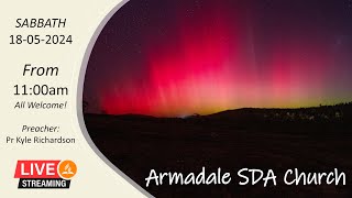 Armadale SDA Church Sabbath Worship 18-05-2024